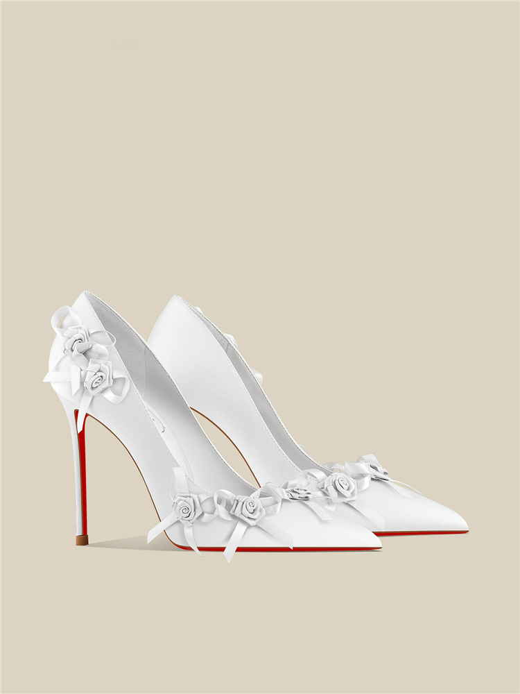 Sepatu pengantin wanita berhak - Slip Dress Satin ulasan dan harga