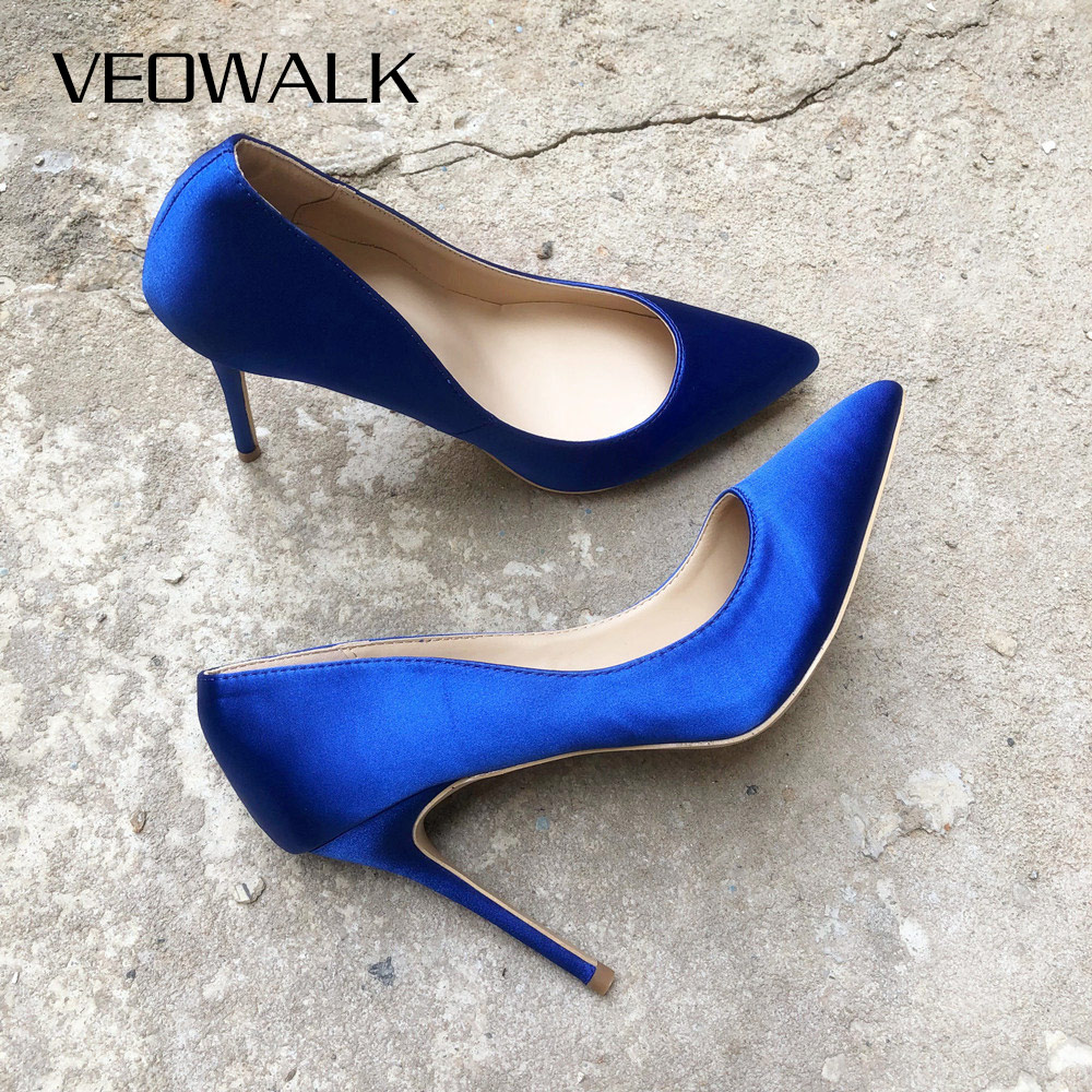 Veowalk Sepatu Sandal Pesta Uj - Slip Dress Satin ulasan dan harga