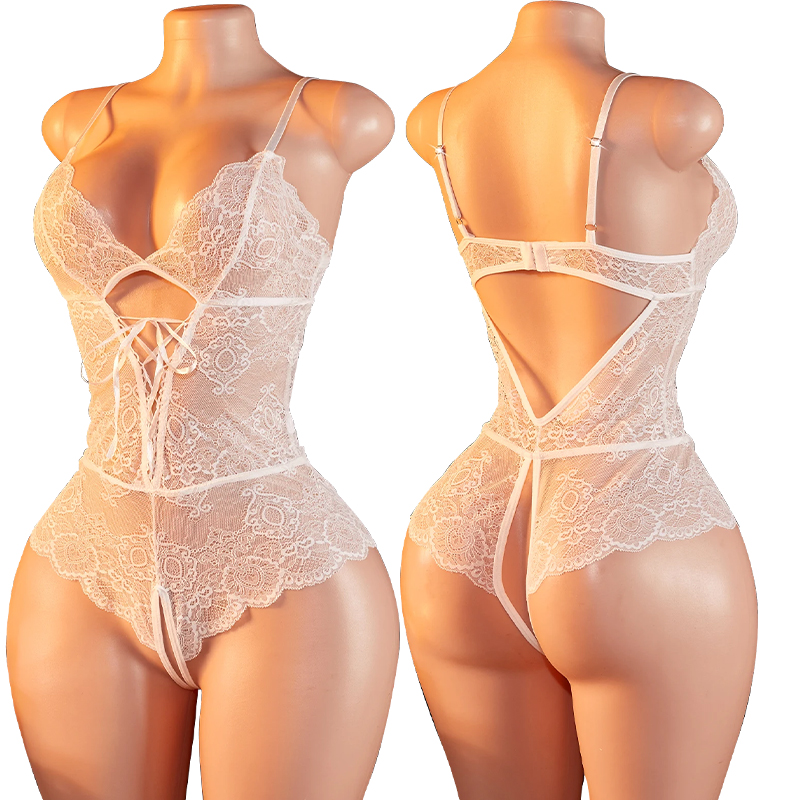Lingerie Erotis untuk Wanita,  - Lace Teddy Lingerie ulasan dan harga