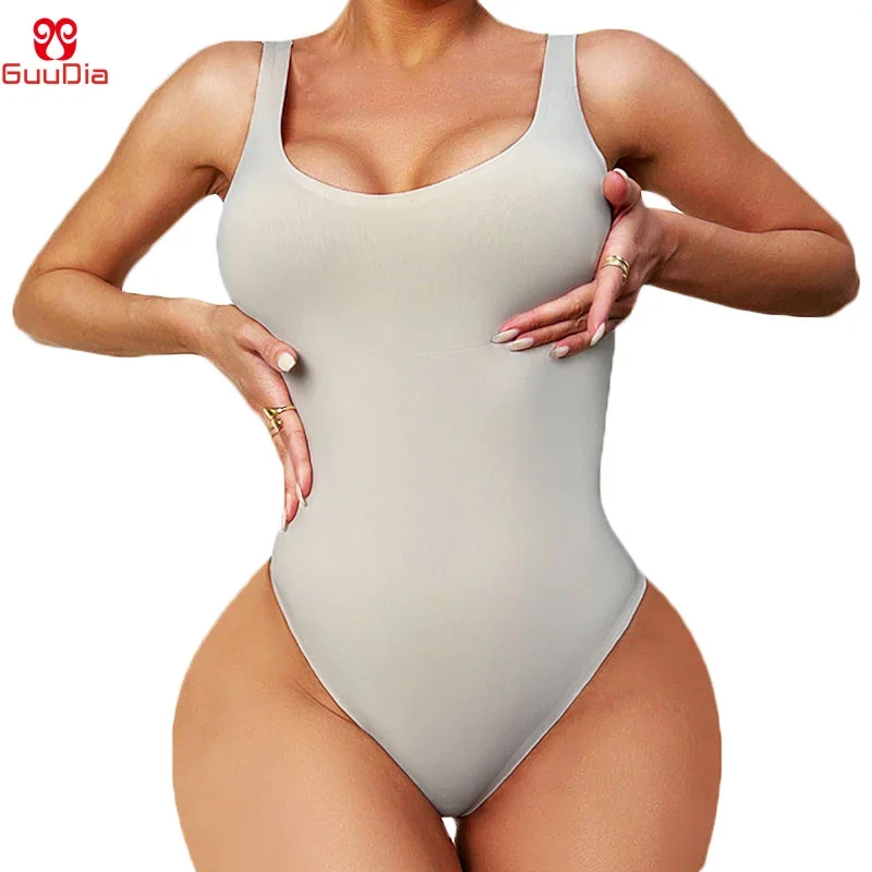 GUUDIA Thong Seksi Leher U Dal - Shapewear Bodysuit Firm ulasan dan harga