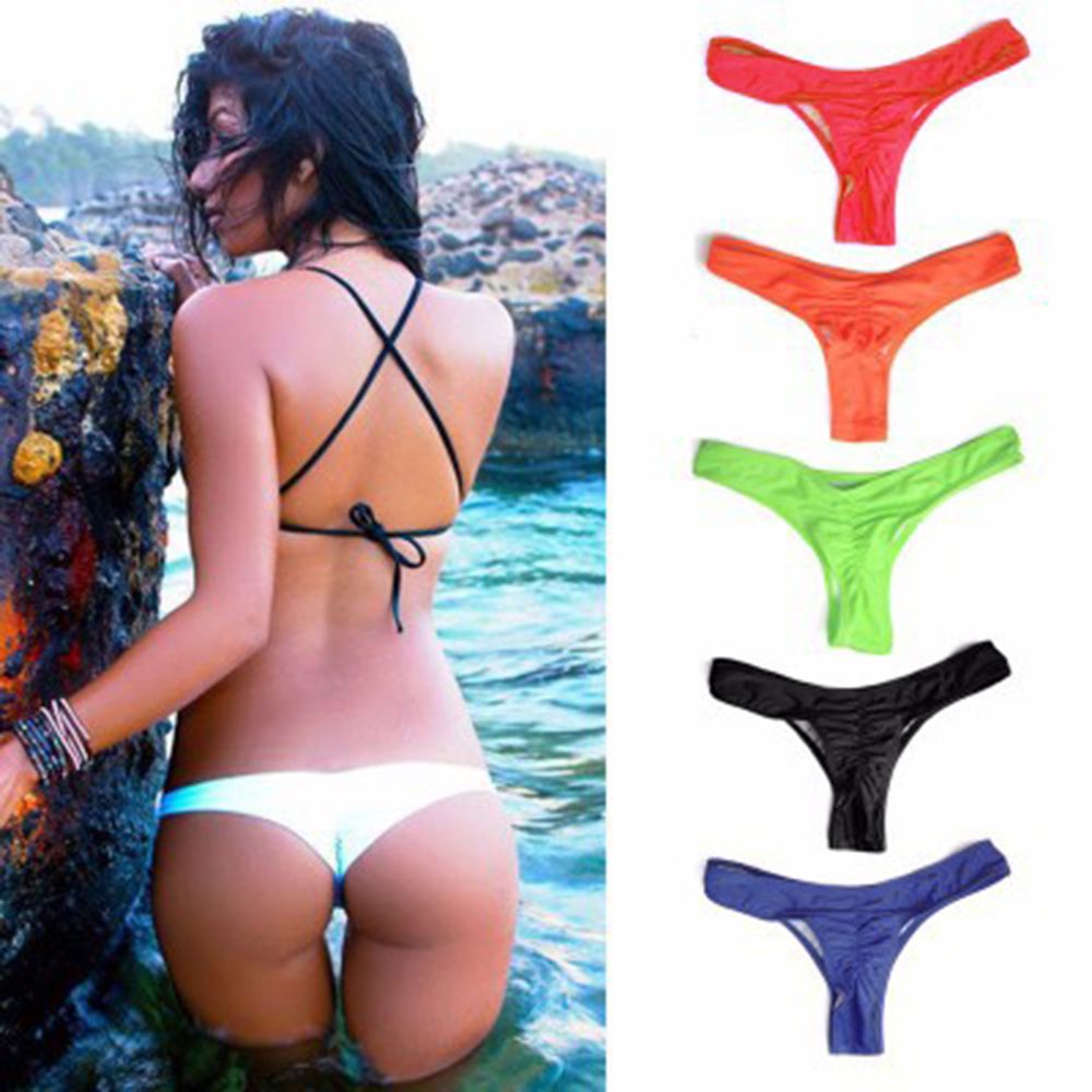 Liburan T berbentuk thong ukur - Thong Bikini Women ulasan dan harga