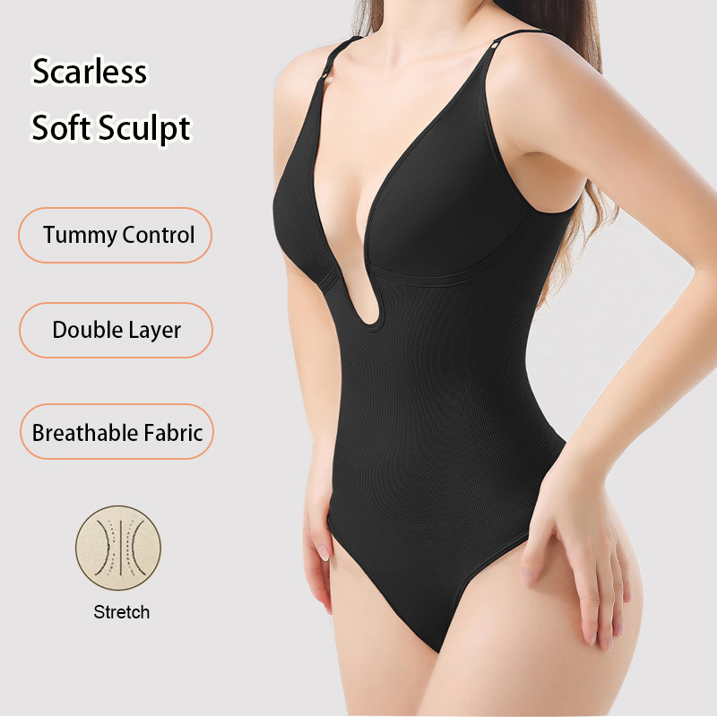 Bodysuit Wanita Tanpa Jahitan, - Shapewear Bodysuit Firm ulasan dan harga